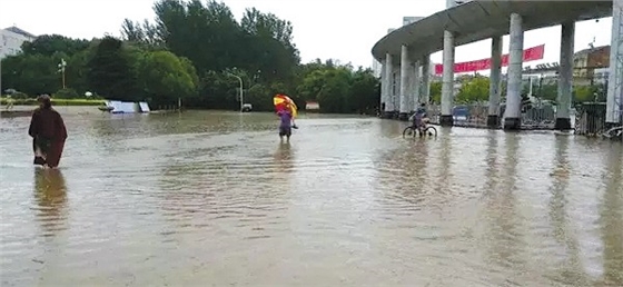 山東大暴雨，羅德移動泵車隨時待命